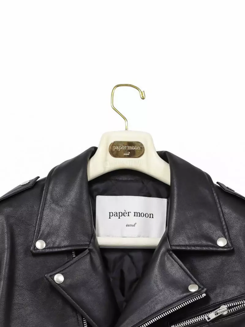 Paper Moon - Korean Women Fashion - #momslook - Oversize Vigan Leather Bicker Jacket - 5
