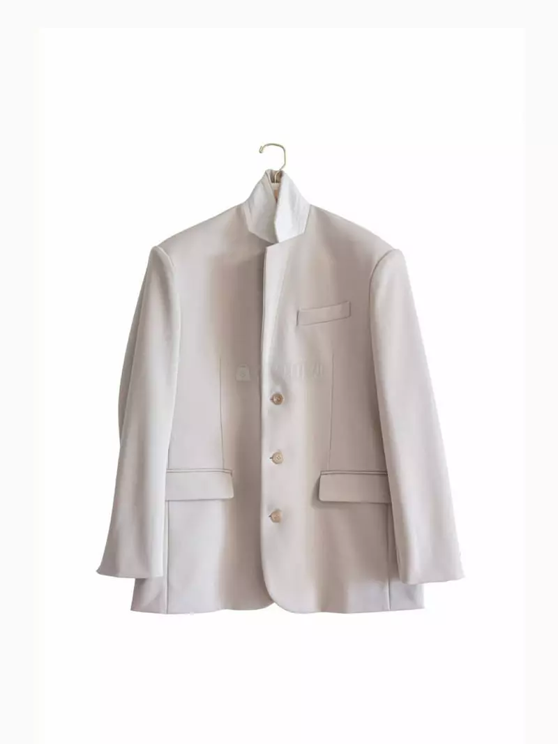 Paper Moon - Korean Women Fashion - #momslook - Oversize Three Button Single Jacket - 5