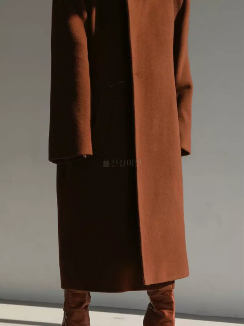 Paper Moon - Korean Women Fashion - #momslook - Oversize Unbalance Coat - 6