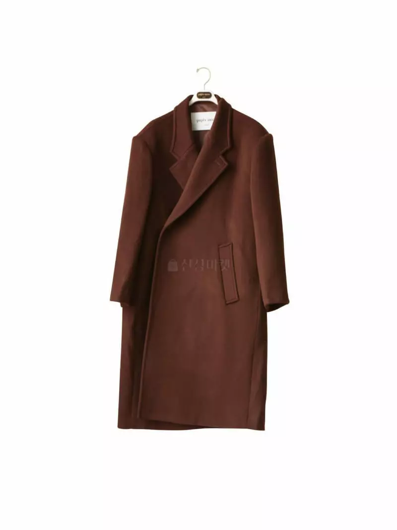 Paper Moon - Korean Women Fashion - #momslook - Oversize Unbalance Coat - 8