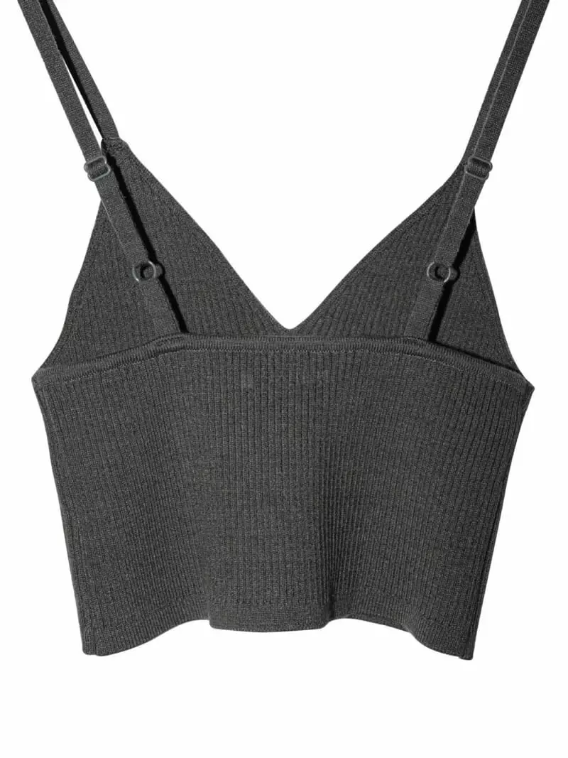 Paper Moon - Korean Women Fashion - #momslook - Rin Crop Top - 8