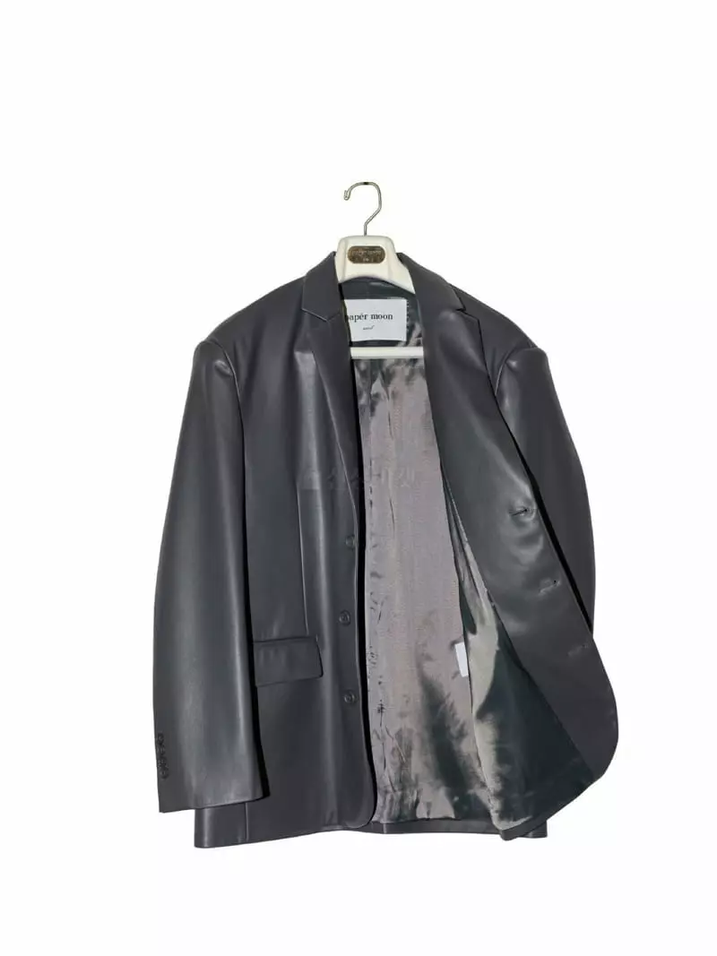 Paper Moon - Korean Women Fashion - #momslook - Classic Leather Three Jacket - 6