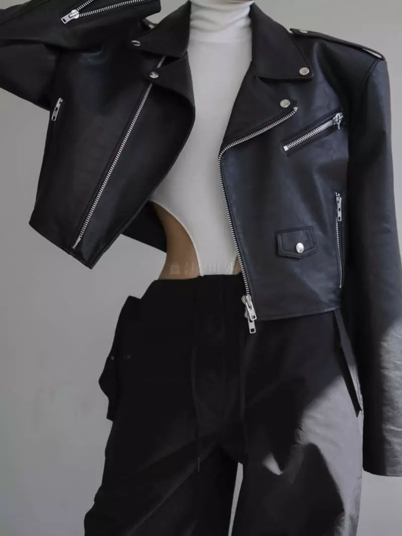 Paper Moon - Korean Women Fashion - #momslook - Turtleneck Bodysuit