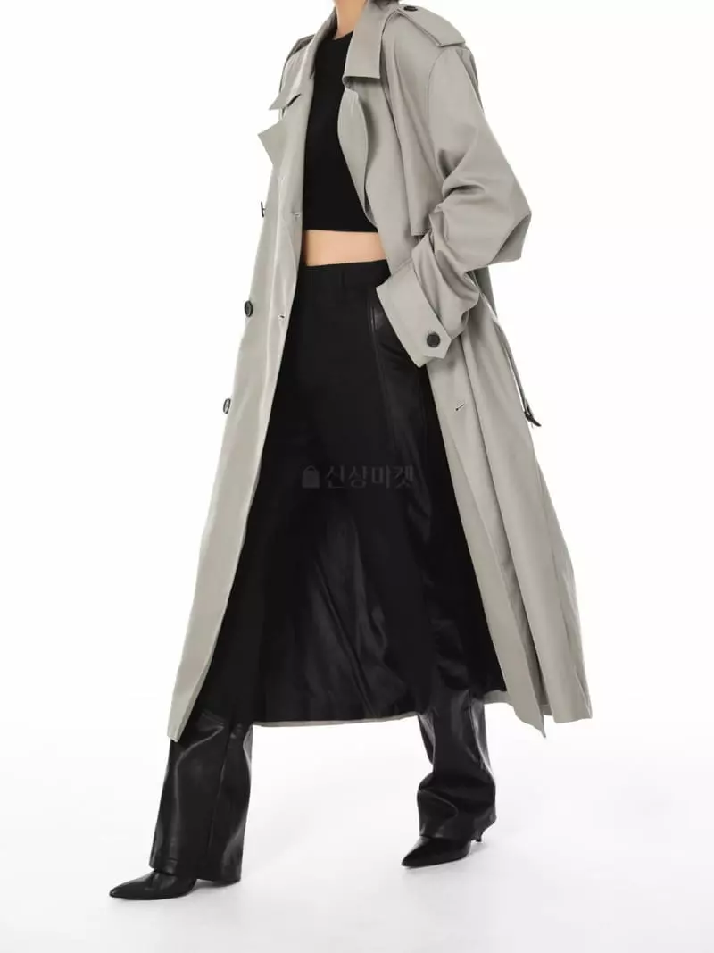Paper Moon - Korean Women Fashion - #momslook - Padded Detail Coat - 2
