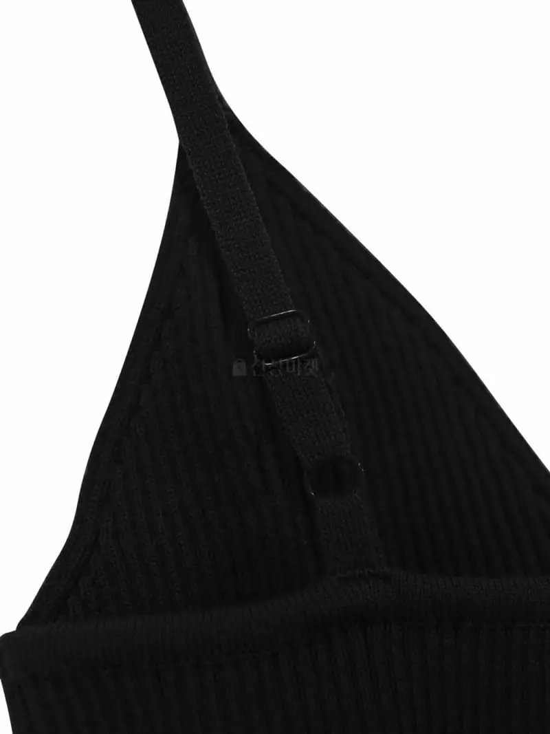 Paper Moon - Korean Women Fashion - #pursuepretty - Rib Knit Bustier Top - 11