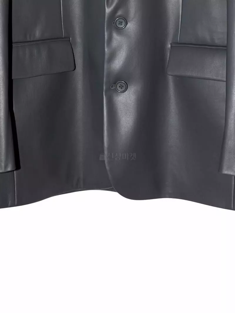Paper Moon - Korean Women Fashion - #restrostyle - Classic Leather Three Jacket - 12