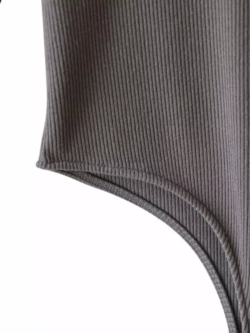 Paper Moon - Korean Women Fashion - #romanticstyle - Turtleneck Bodysuit - 11