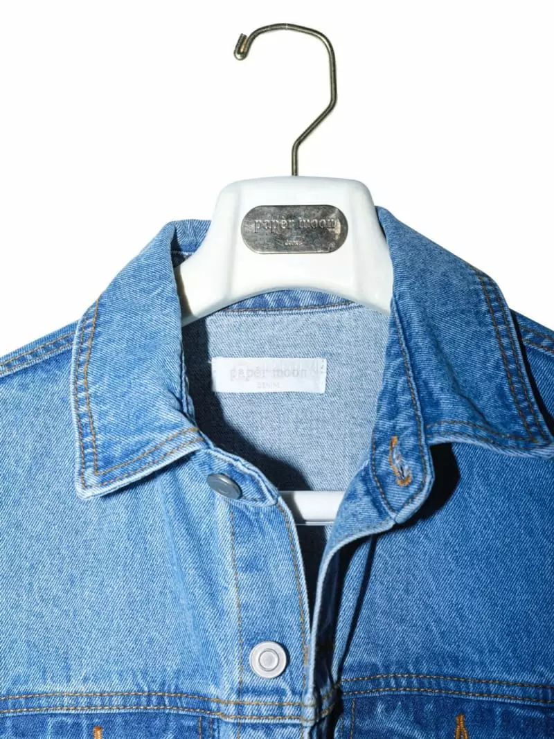 Paper Moon - Korean Women Fashion - #shopsmall - Blue Denim Jumpsuit - 5