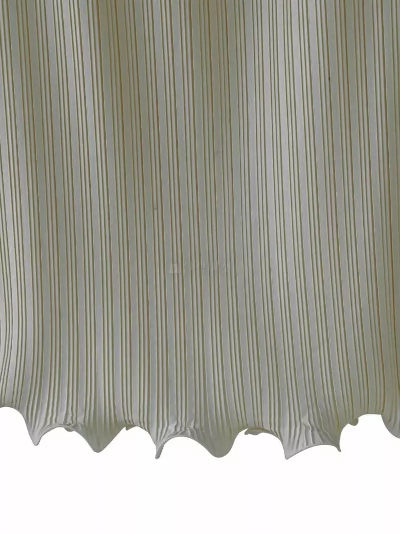 Paper Moon - Korean Women Fashion - #romanticstyle - Banding Pleats Wave Detail Midi Skirt - 4