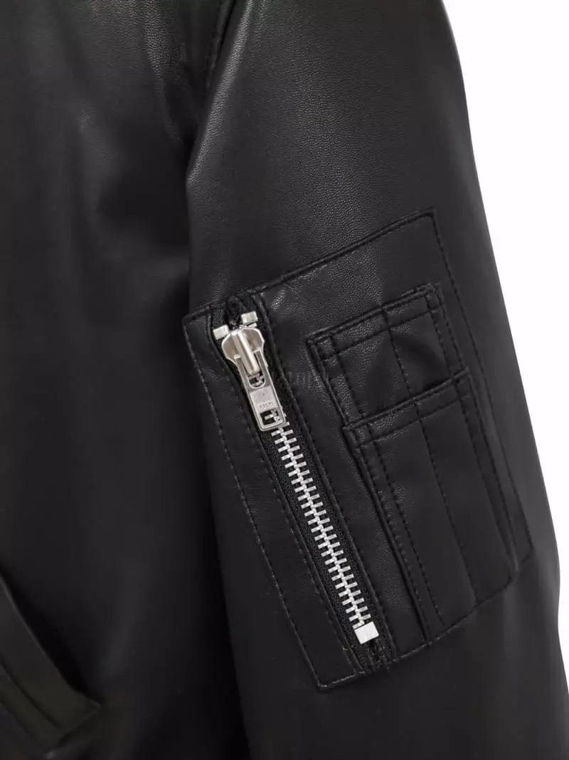 Paper Moon - Korean Women Fashion - #thelittlethings - Leather Crop Jacket - 10