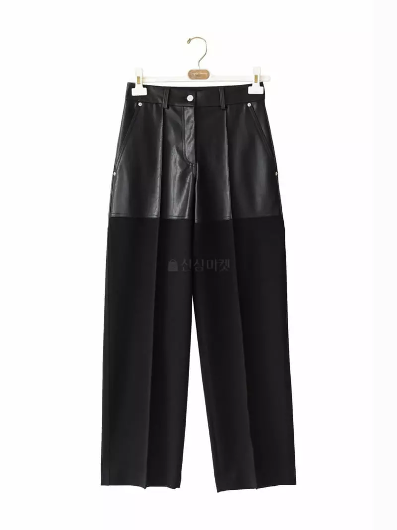 Paper Moon - Korean Women Fashion - #thelittlethings - Lam Skin Pants - 2