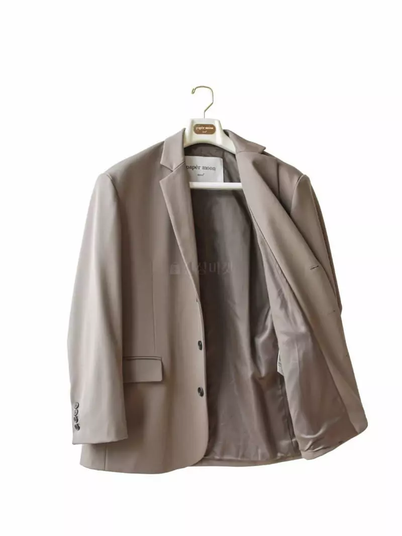 Paper Moon - Korean Women Fashion - #vintageinspired - Oversize Jacket - 6