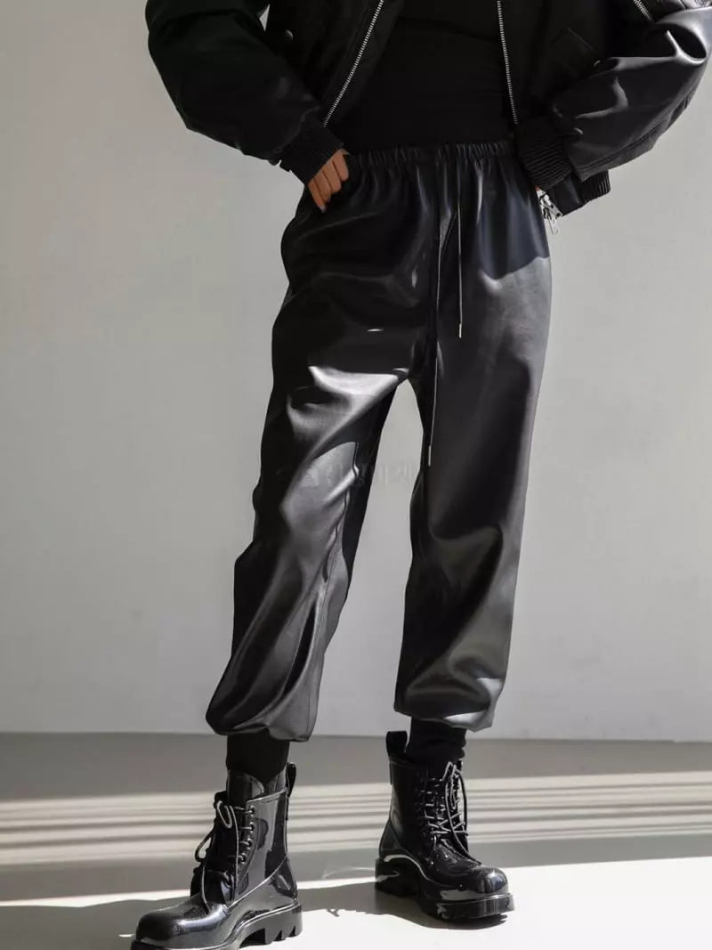 Paper Moon - Korean Women Fashion - #vintageinspired - Leather Pants