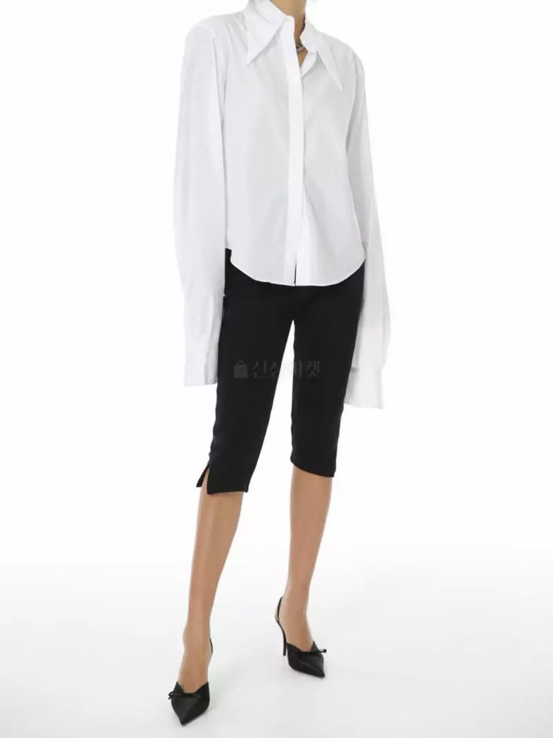 Paper Moon - Korean Women Fashion - #vintageinspired - Point Slim Shirt - 2