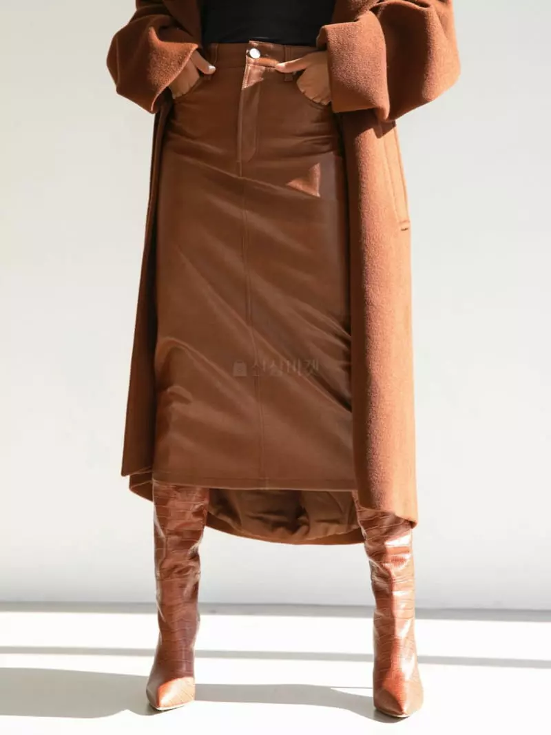 Paper Moon - Korean Women Fashion - #vintagekidsstyle - Vigan Length Skirt - 3