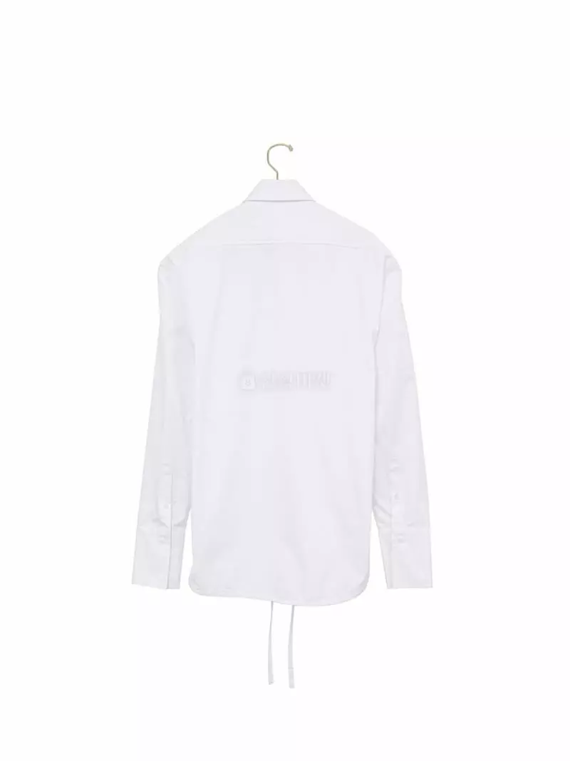 Paper Moon - Korean Women Fashion - #womensfashion - Padded Shoulder Button Shirt - 5