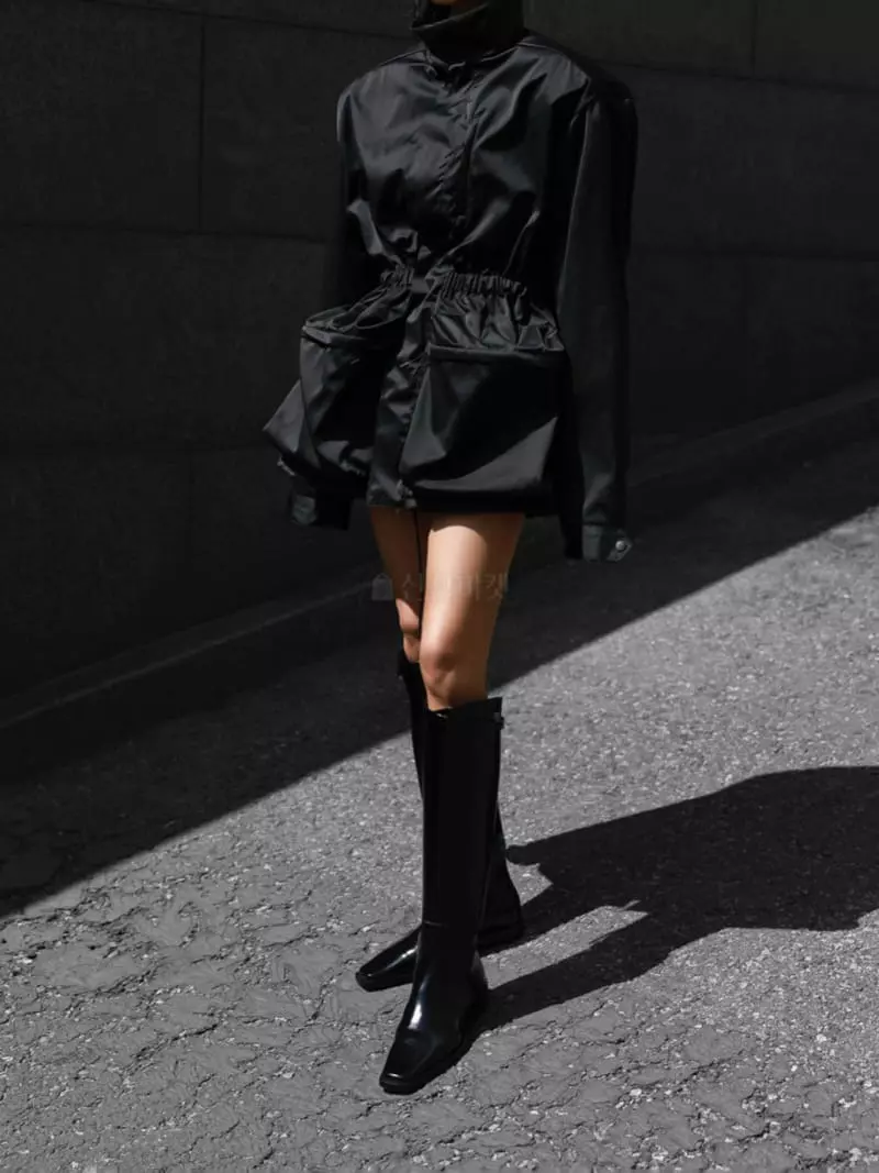 Paper Moon - Korean Women Fashion - #womensfashion - Glossy Jacket - 2