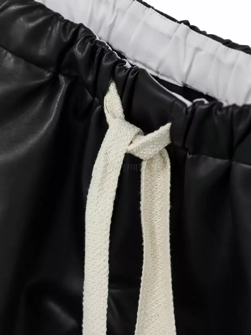 Paper Moon - Korean Women Fashion - #womensfashion - Draw String Pants - 9