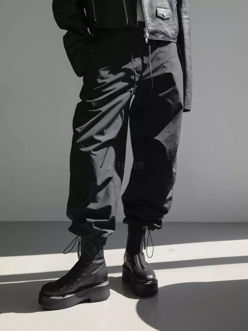 Paper Moon - Korean Women Fashion - #womensfashion - Drawing Waist Pants - 7