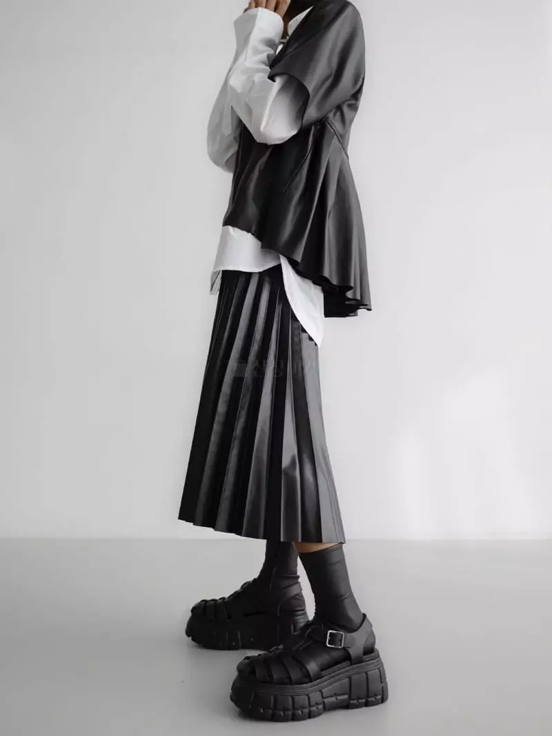 Paper Moon - Korean Women Fashion - #womensfashion - Pleated Skirt - 2