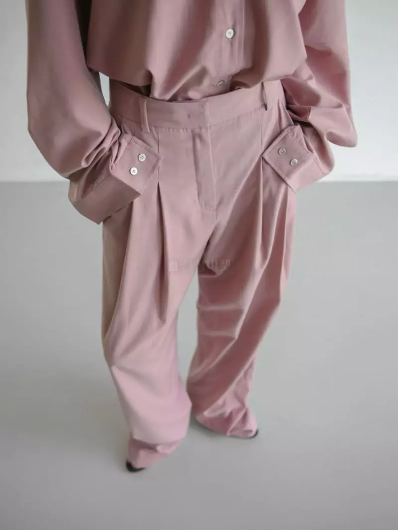 Paper Moon - Korean Women Fashion - #womensfashion - Maxy Pintuck Pants - 10