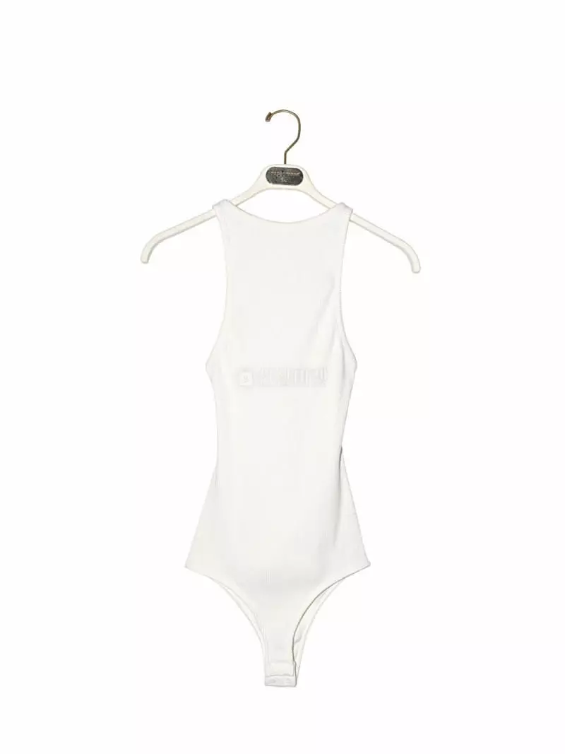Paper Moon - Korean Women Fashion - #womensfashion - Back Strap Bodysuit - 3
