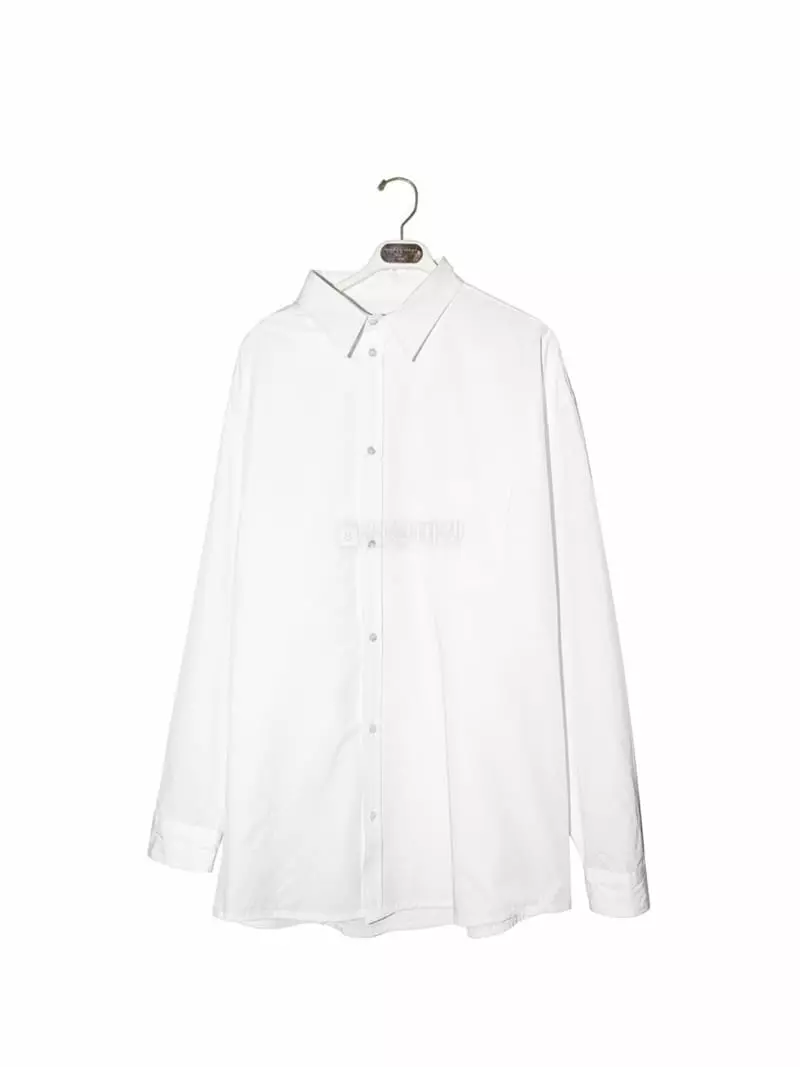 Paper Moon - Korean Women Fashion - #momslook - Unbalance Button Shirt - 4