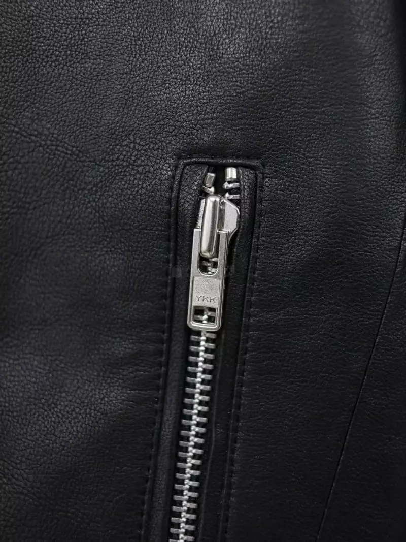 Paper Moon - Korean Women Fashion - #womensfashion - Oversize Vigan Leather Bicker Jacket - 12