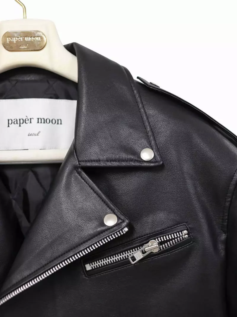 Paper Moon - Korean Women Fashion - #womensfashion - Oversize Vigan Leather Bicker Jacket - 6