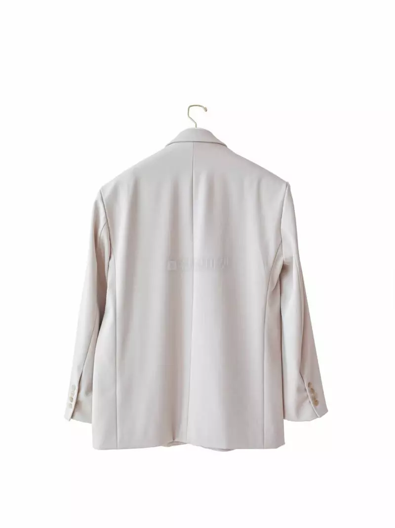 Paper Moon - Korean Women Fashion - #momslook - Oversize Three Button Single Jacket - 4