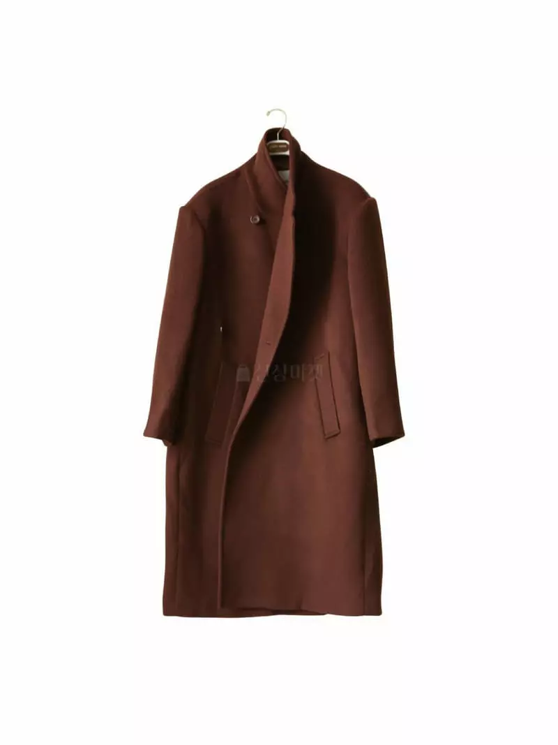 Paper Moon - Korean Women Fashion - #womensfashion - Oversize Unbalance Coat - 11