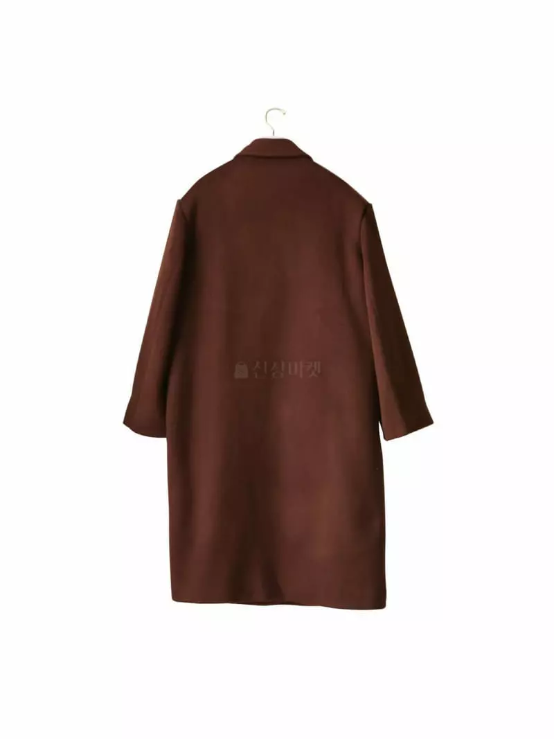 Paper Moon - Korean Women Fashion - #womensfashion - Oversize Unbalance Coat - 9