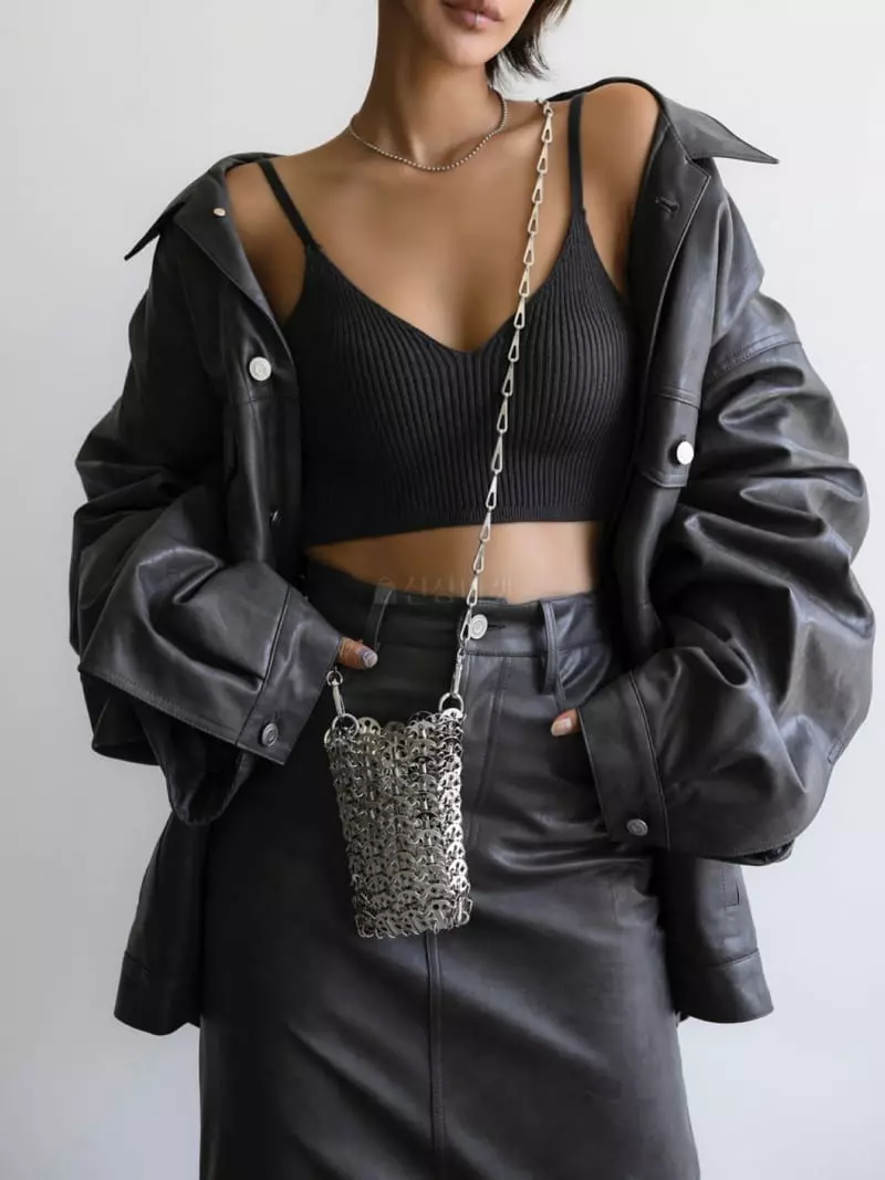 Paper Moon - Korean Women Fashion - #womensfashion - Rin Crop Top - 5