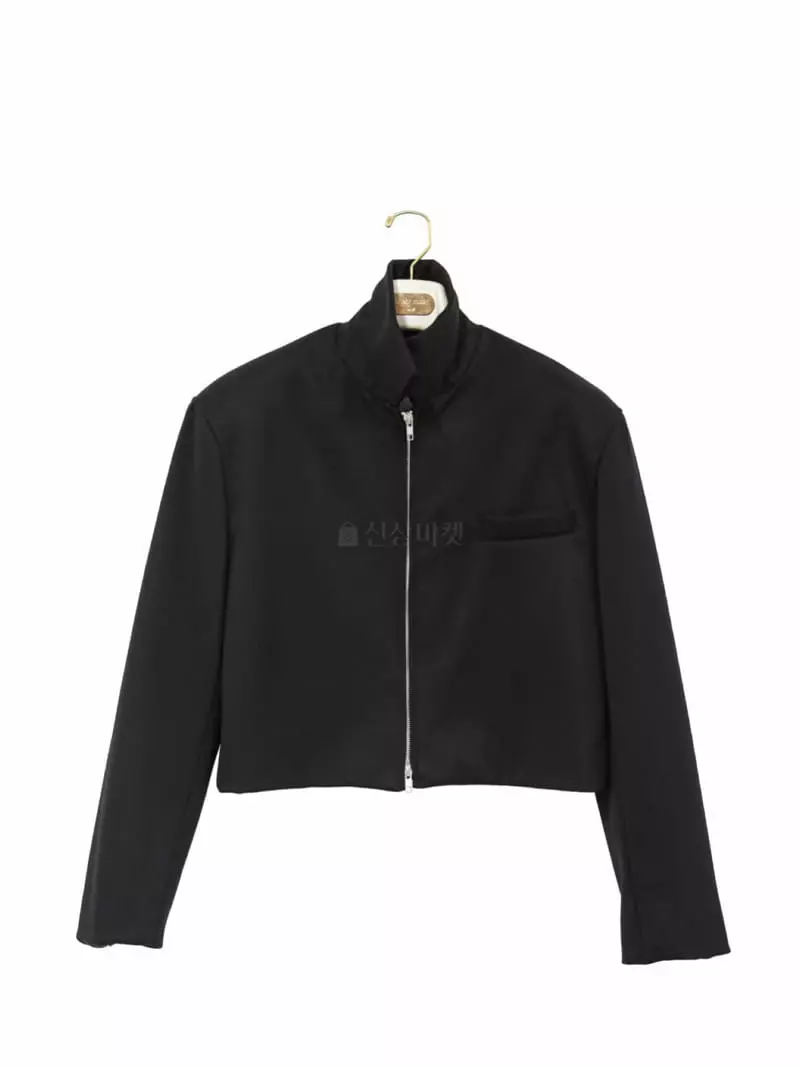 Paper Moon - Korean Women Fashion - #womensfashion - Blend Twill Jacket - 10