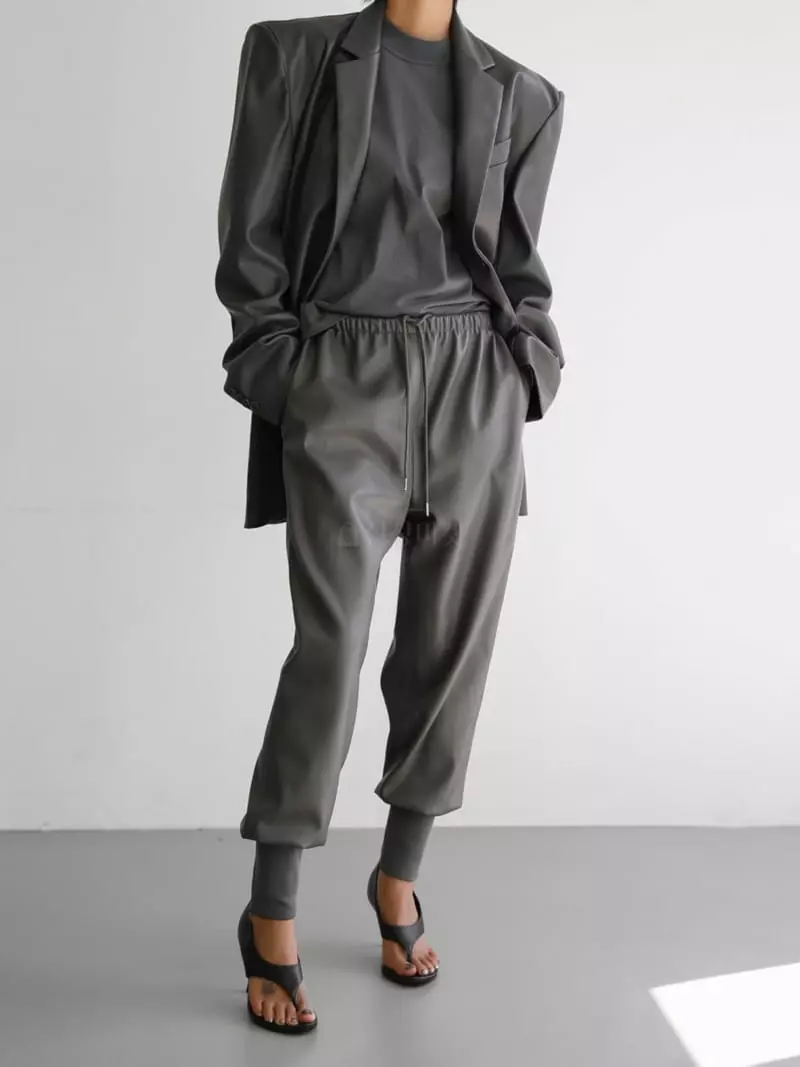 Paper Moon - Korean Women Fashion - #womensfashion - Classic Leather Three Jacket - 2