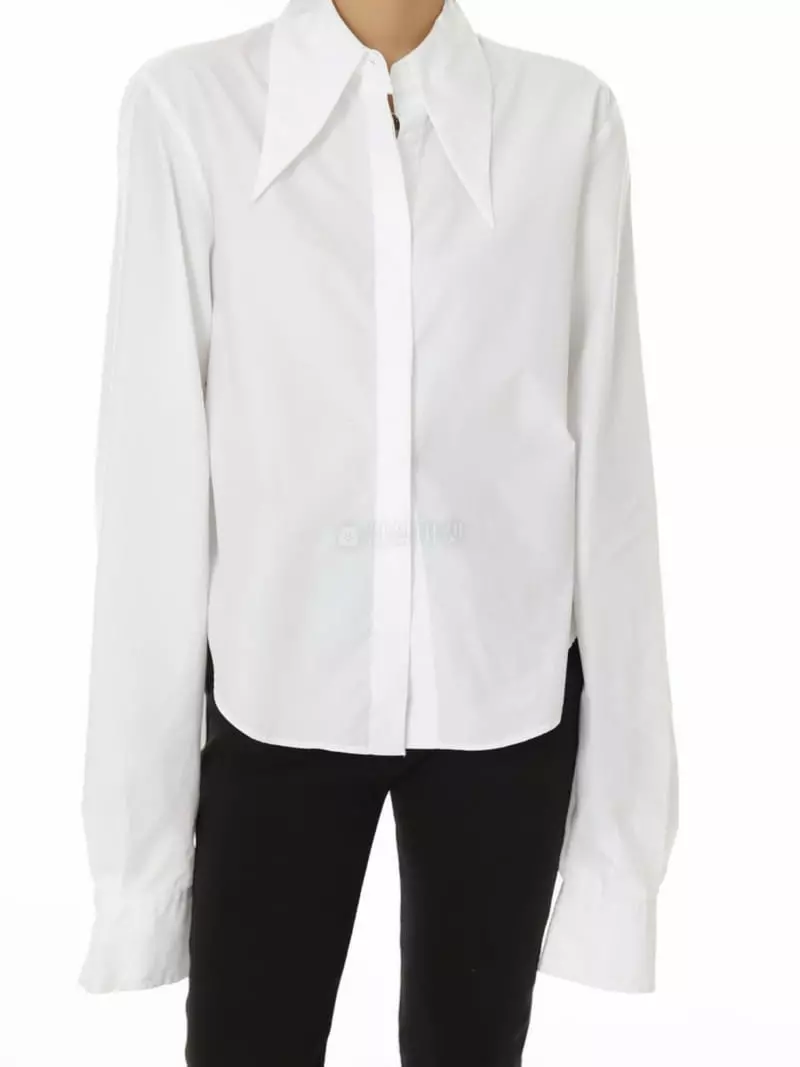 Paper Moon - Korean Women Fashion - #womensfashion - Point Slim Shirt