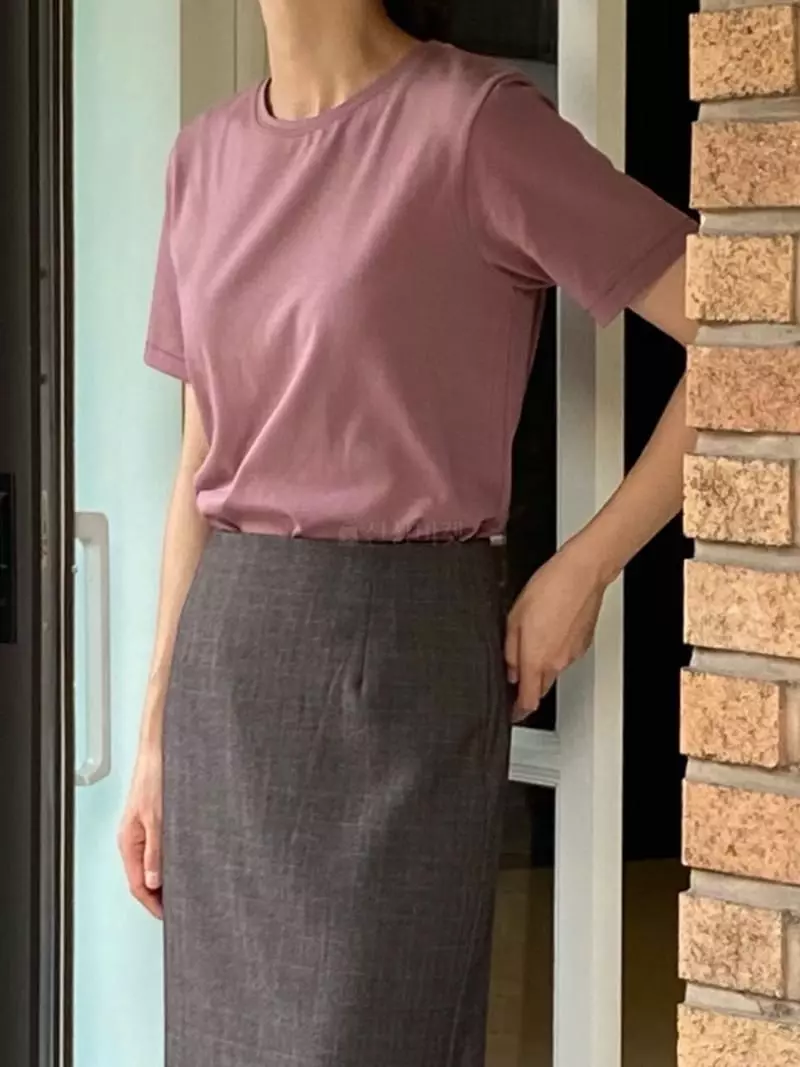 Parsley - Korean Women Fashion - #momslook - Sliky Tee - 2