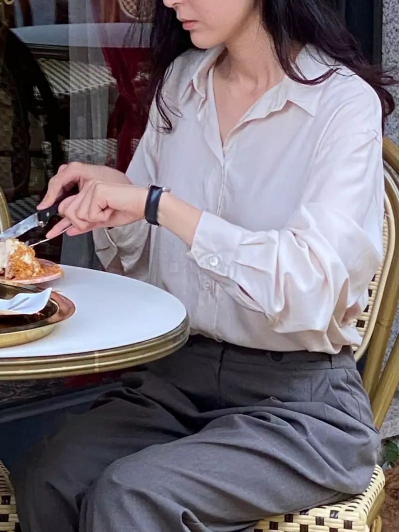 Parsley - Korean Women Fashion - #momslook - Leben Shirt - 4
