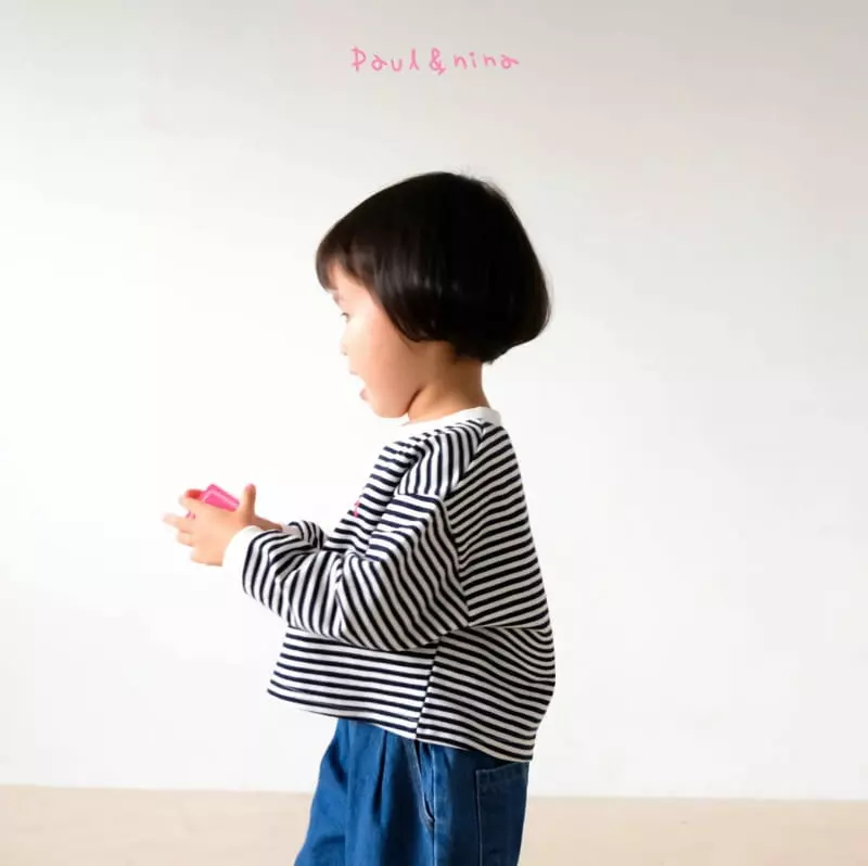 Paul & Nina - Korean Children Fashion - #fashionkids - Beronika Crop Sweatshirt - 2