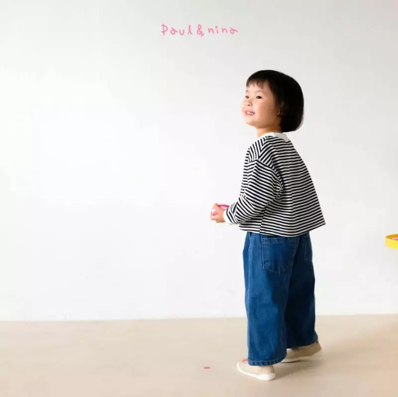 Paul & Nina - Korean Children Fashion - #kidzfashiontrend - Beronika Crop Sweatshirt - 5