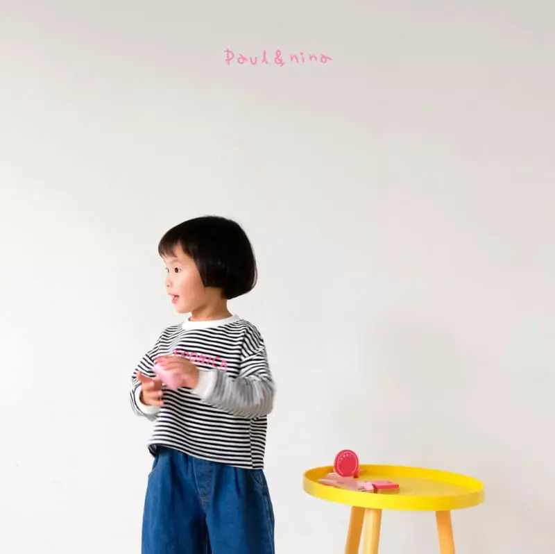 Paul & Nina - Korean Children Fashion - #prettylittlegirls - Beronika Crop Sweatshirt - 10