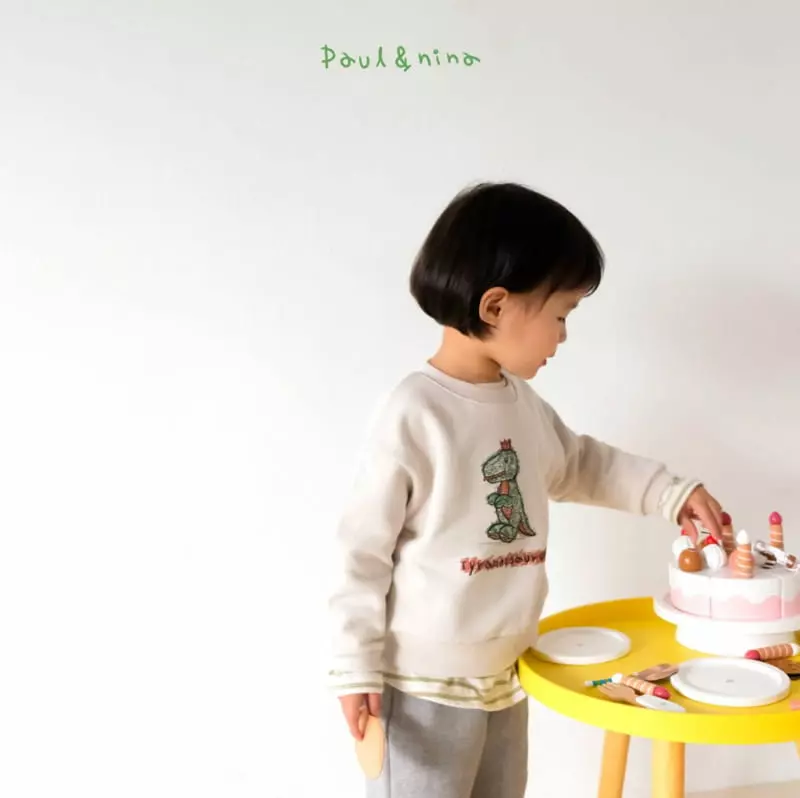 Paul & Nina - Korean Children Fashion - #prettylittlegirls - Tinano Sweatshirt - 8