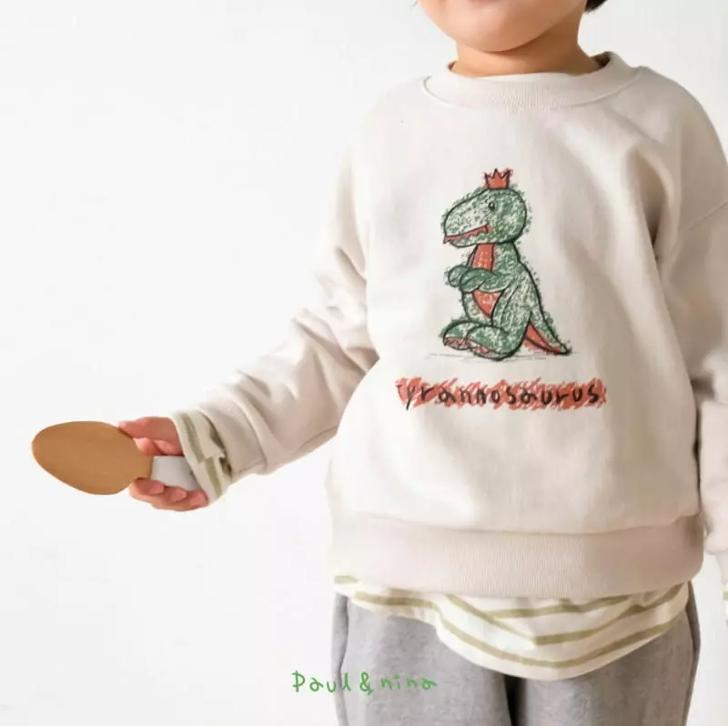 Paul & Nina - Korean Children Fashion - #todddlerfashion - Tinano Sweatshirt - 9