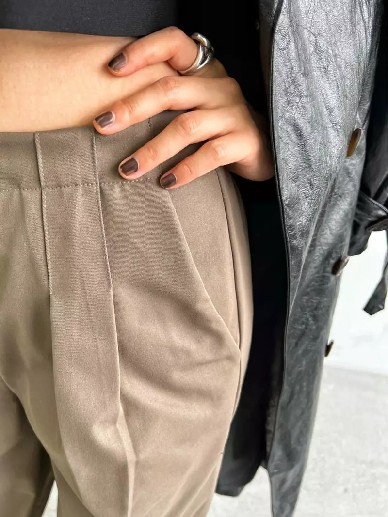 Pb - Korean Women Fashion - #momslook - Row Pintuck Pants - 10