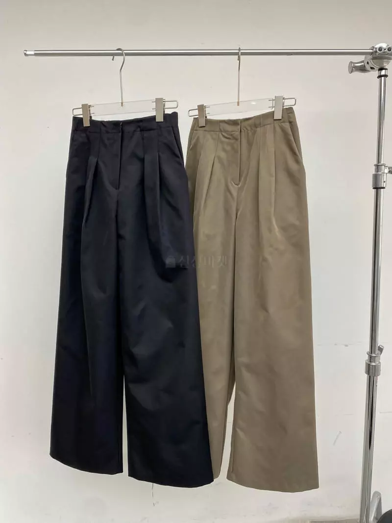Pb - Korean Women Fashion - #momslook - Row Pintuck Pants - 12