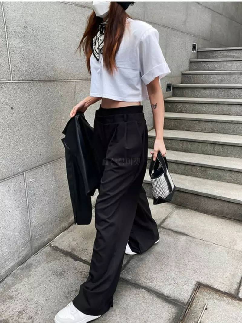 Pb - Korean Women Fashion - #momslook - Layered Pants - 3