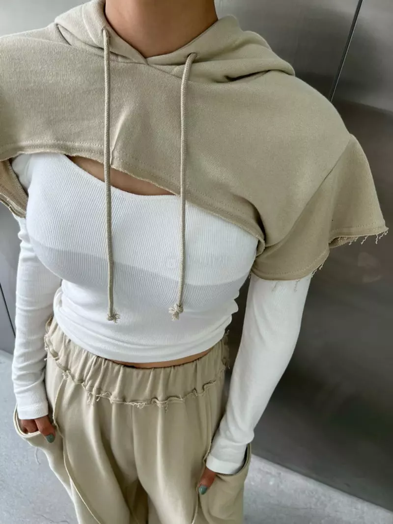 Pb - Korean Women Fashion - #momslook - Deggi Hoody Top - 11