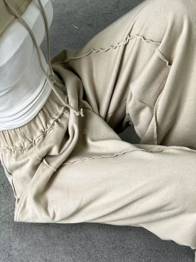 Pb - Korean Women Fashion - #momslook - Deggi Wide Pants - 8