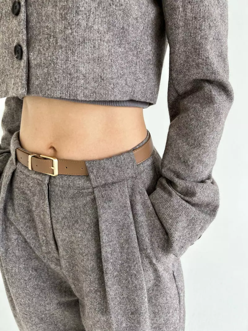 Pb - Korean Women Fashion - #momslook - Home Spun Crop Pants - 9
