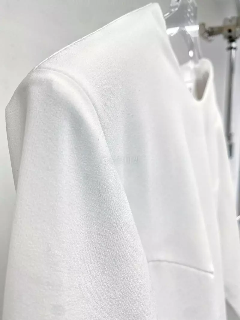 Pb - Korean Women Fashion - #momslook - Puff Bag Open Blouse - 11